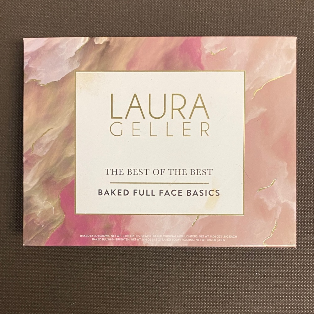 Laura Geller Baked Full Face Basics in Pink and Cream